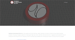 Desktop Screenshot of nachmanusa.com